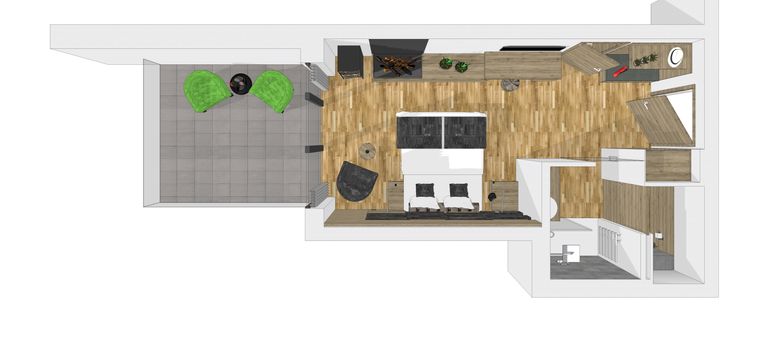 Das Stemp****S Wellnessresort: Doppelzimmer Spatzennest image #5